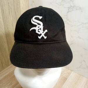 Chicago White Sox MLB Black Baseball Cap Hat Adjustable Adult‎ OSFM